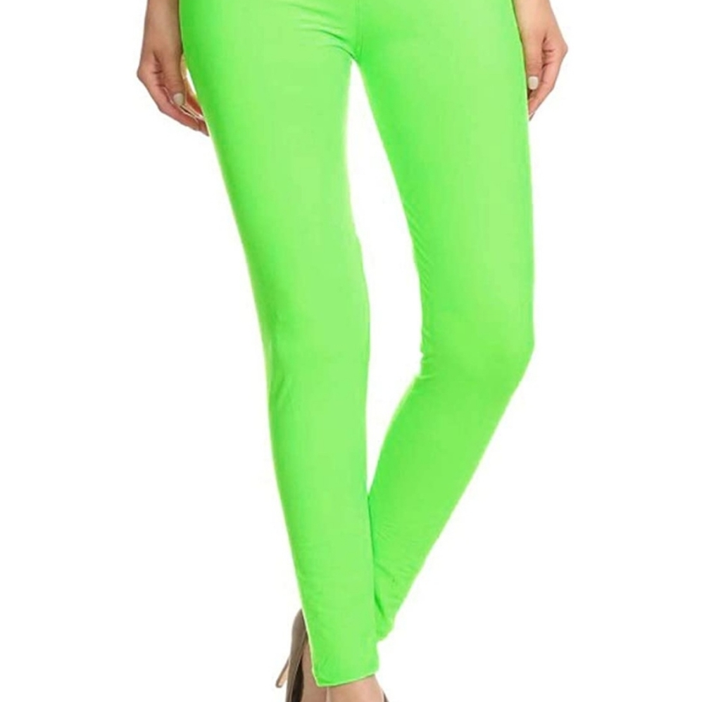 Ultra Soft Basic Extra Plus Solid Plain Best Seller Leggings Pants